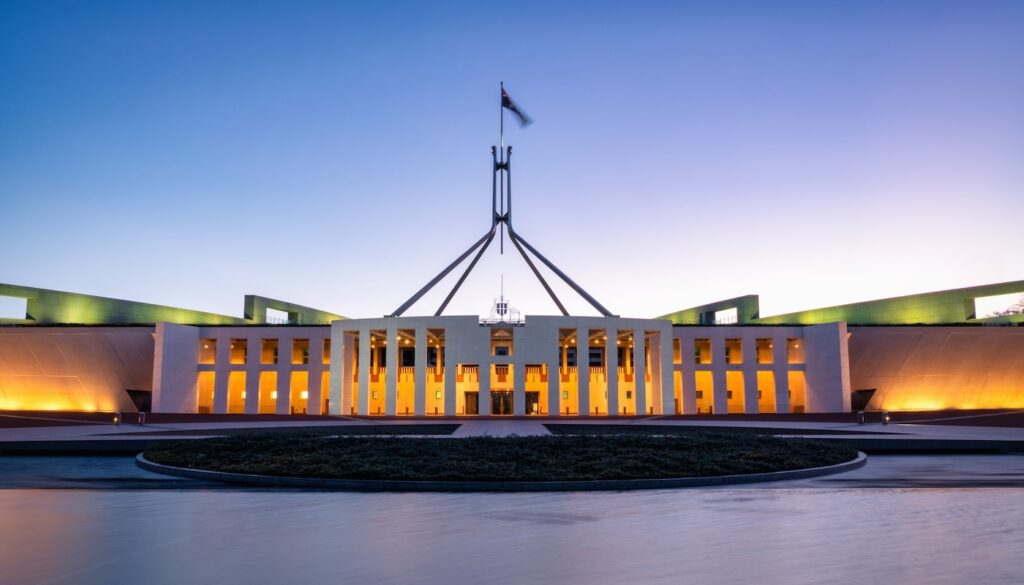Australian Parliament house