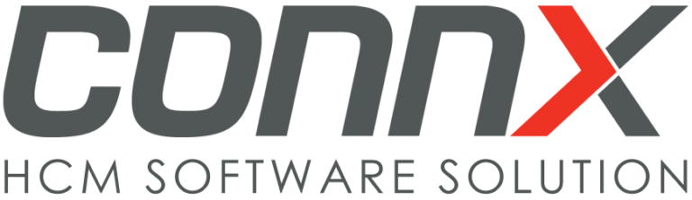 ConnX Logo Grey Red_HR Software Solution